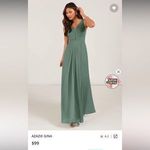 Azazie Floor Length Dress